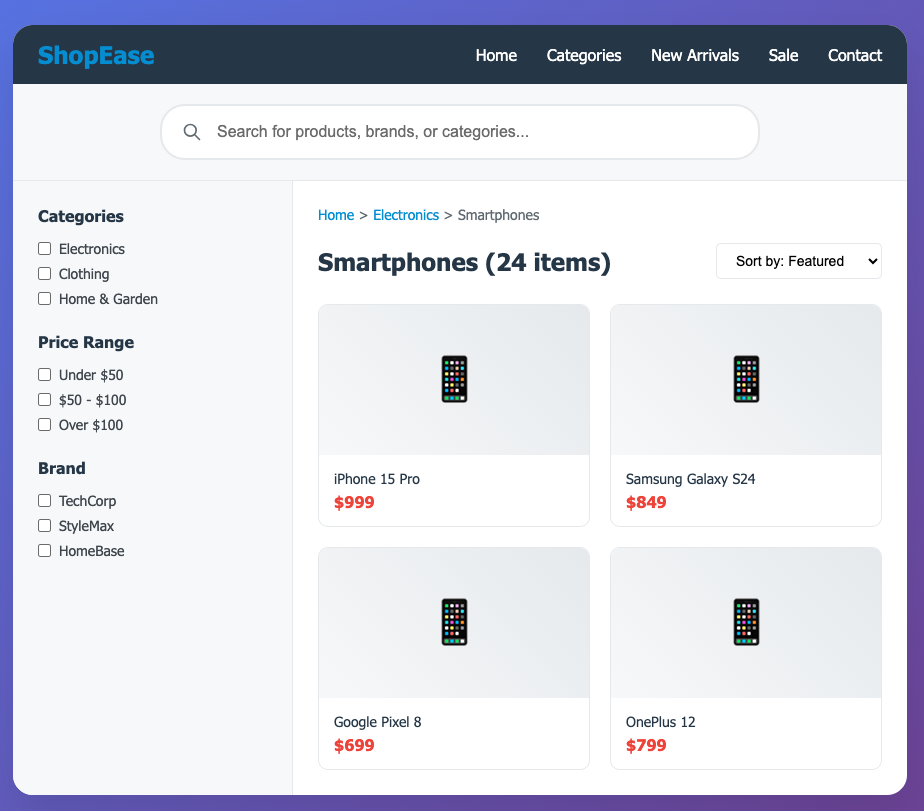 Expert Insights: Ecommerce Site Navigation